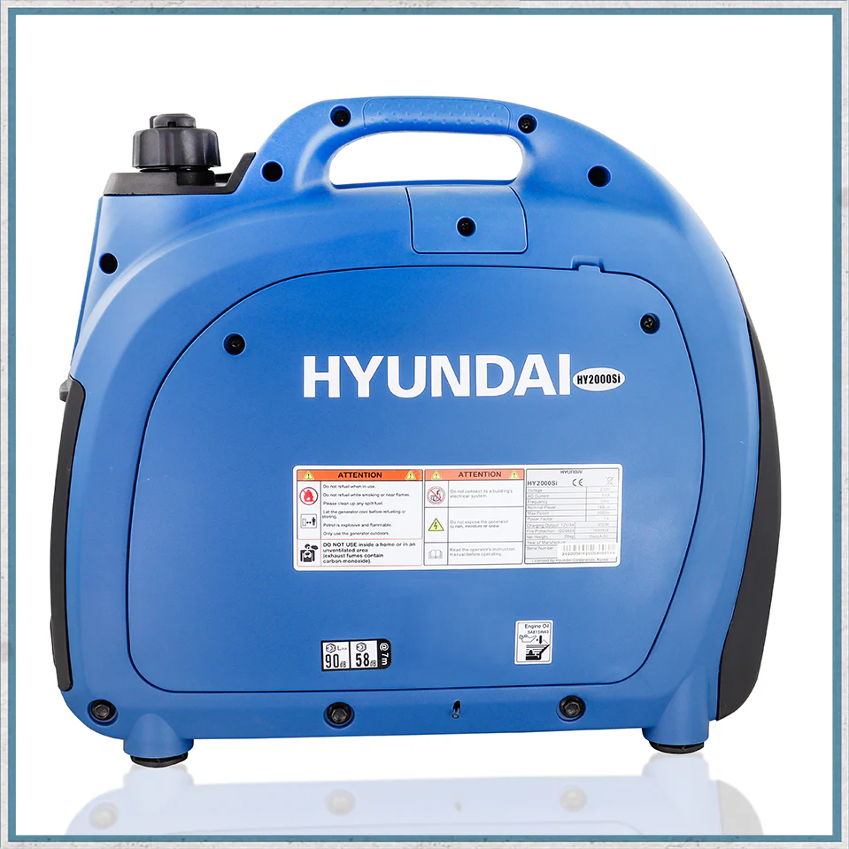 Hyundai 2000W Portable Petrol Inverter Generator | HY2000Si - Image 3