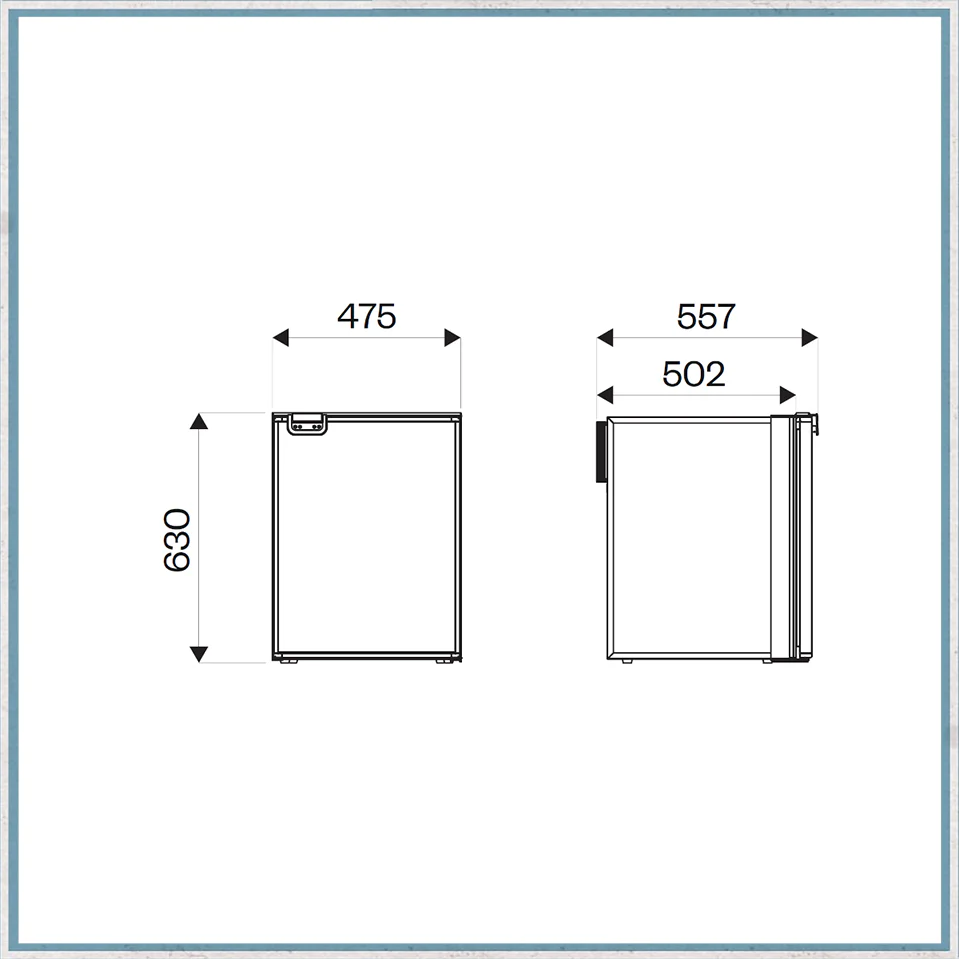 Indel B CR85 Compressor Fridge 12/24V - Image 4