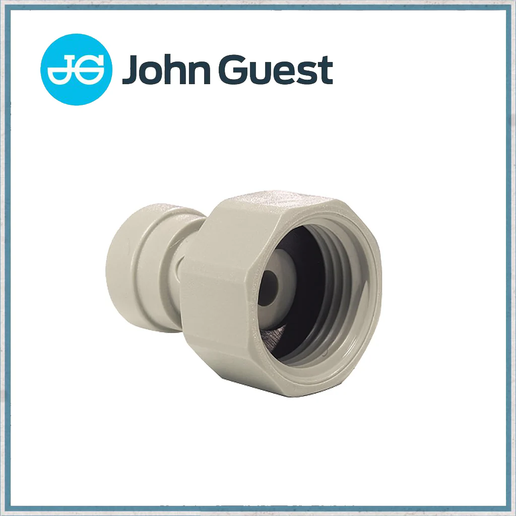 John Guest 1/2" Female Thread - 12mm Push Fit Connector