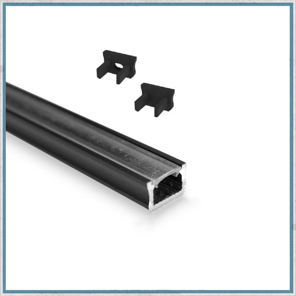 Mini Aluminium LED Lighting Channel Kit - Image 3