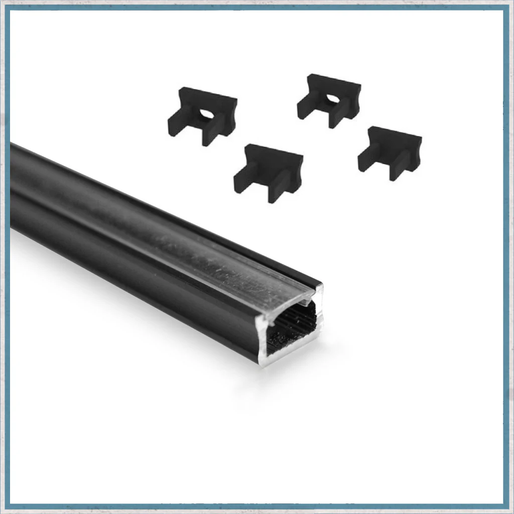 Mini Aluminium LED Lighting Channel Kit - Image 4