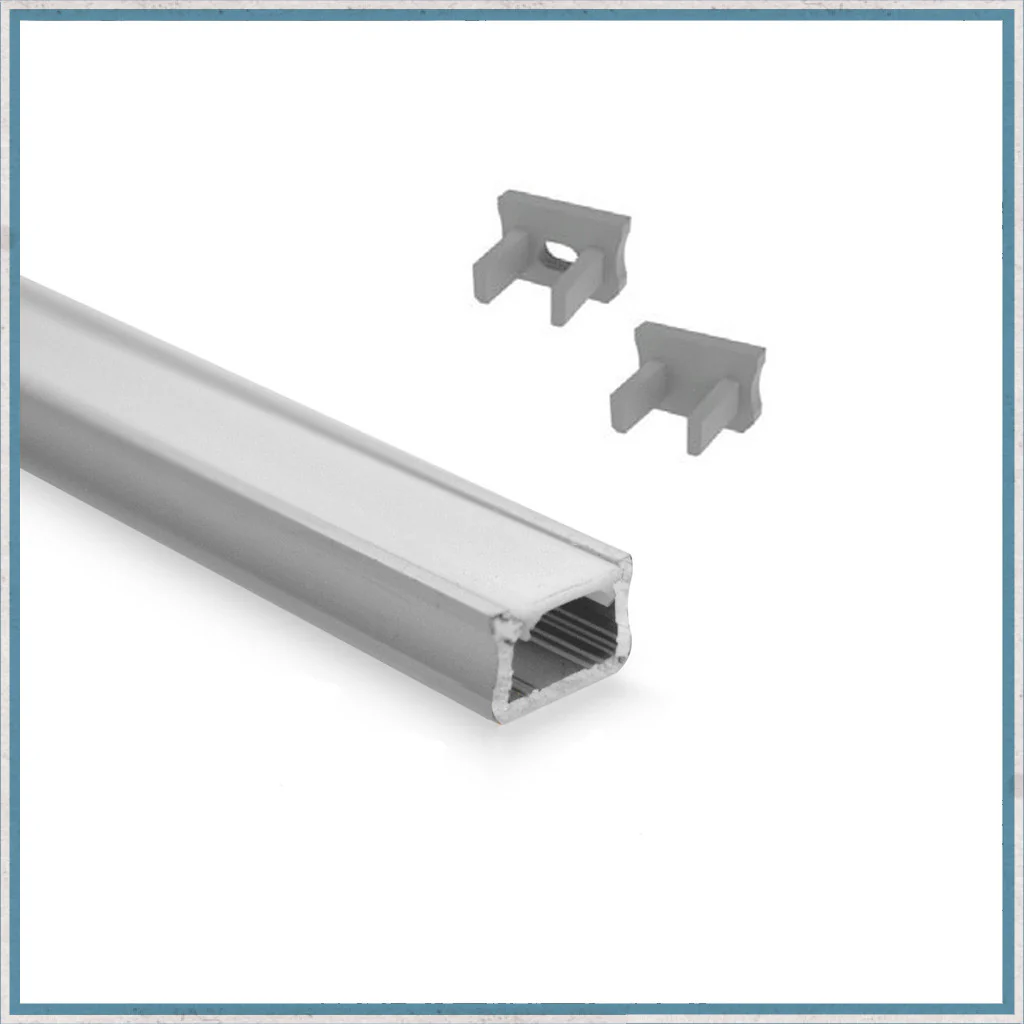 Mini Aluminium LED Lighting Channel Kit - Image 5