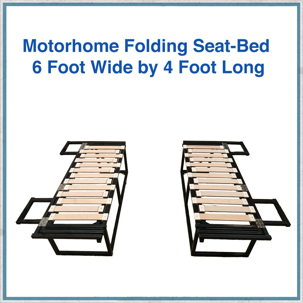 Motorhome Folding Bench Seat Bed - Image 4