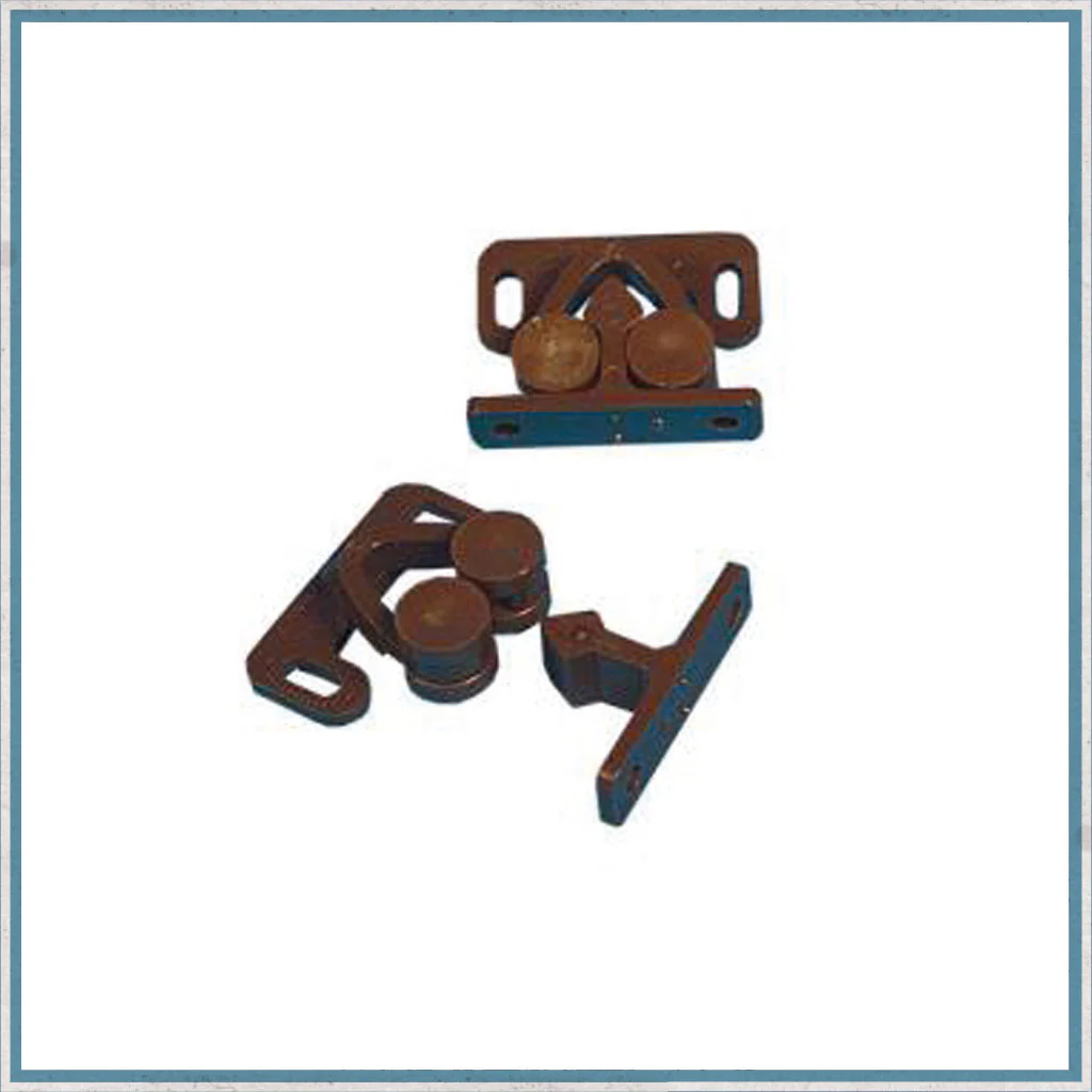 Plastic twin roller catch - Image 4