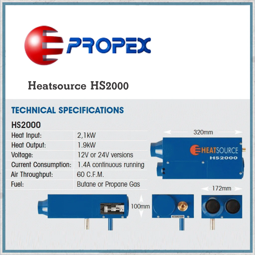 Propex HS2000 Hot Air Heater - Image 4