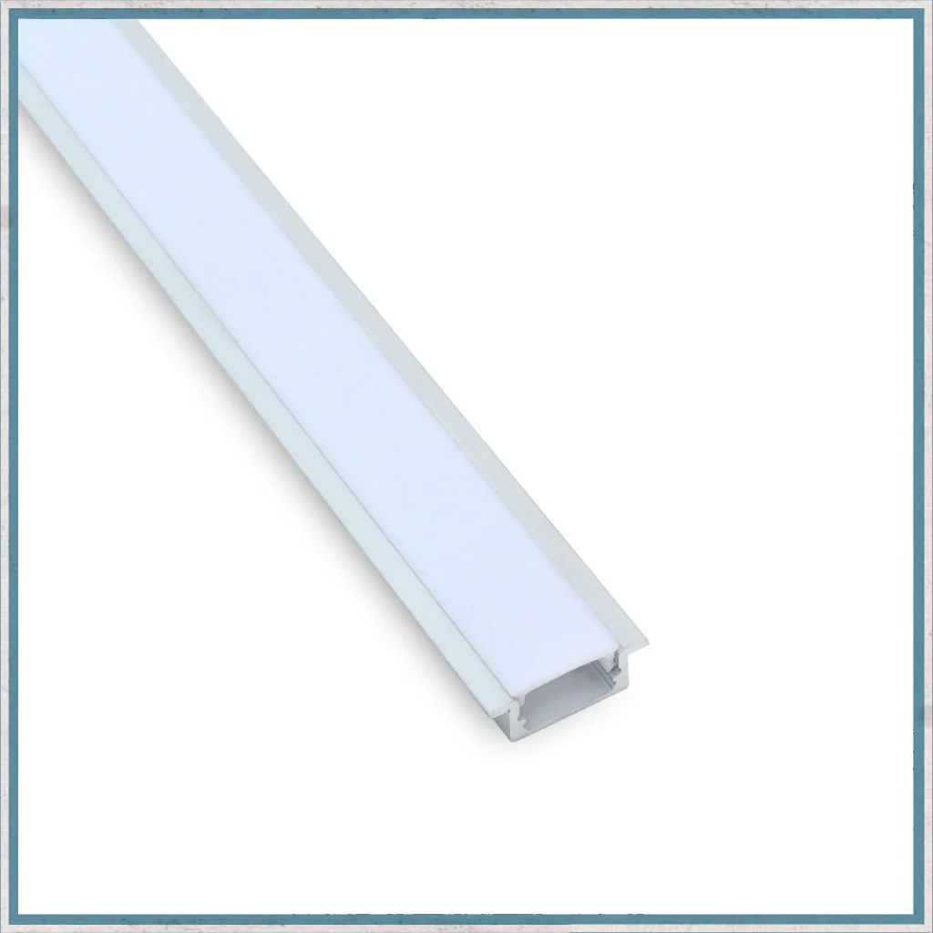Recessed Aluminium LED Lighting Channel Kit - Image 4