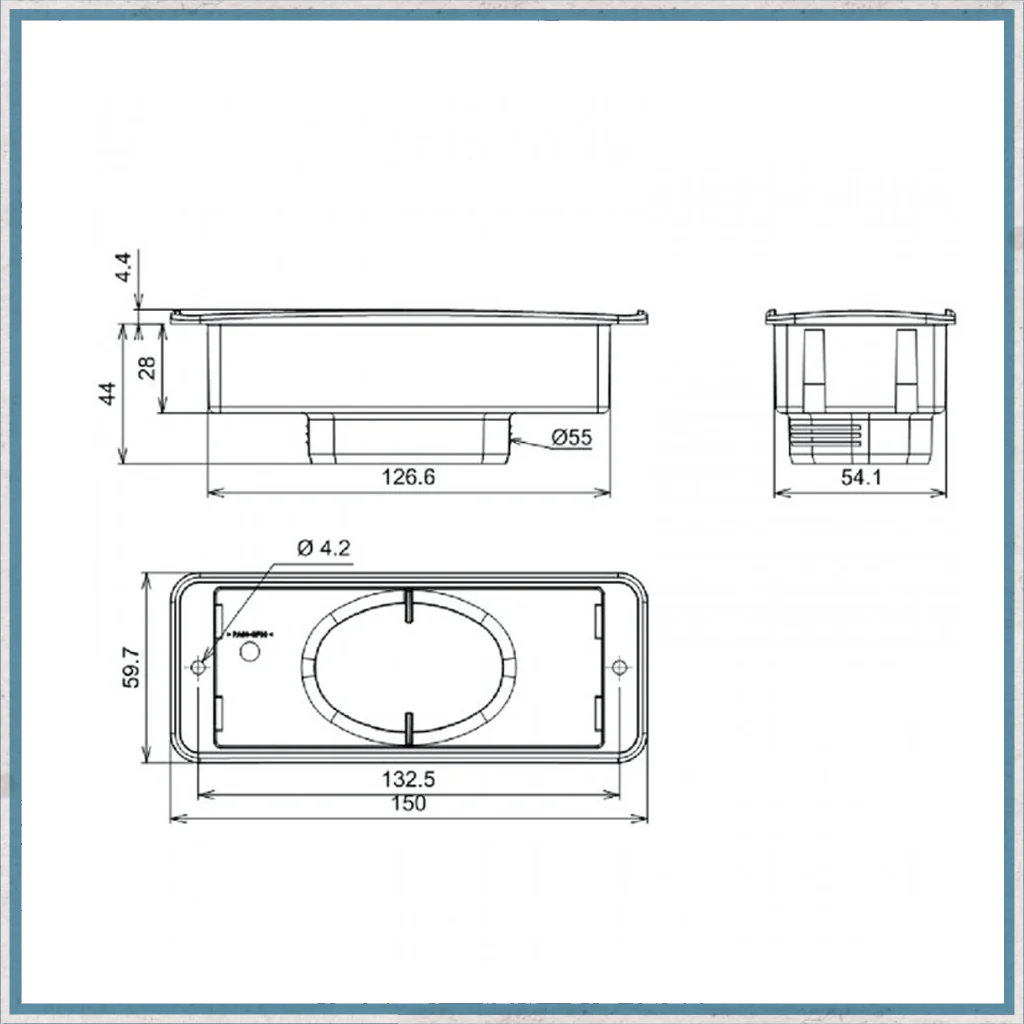 Eberspacher Rectangular Directional Air Vent - Image 4