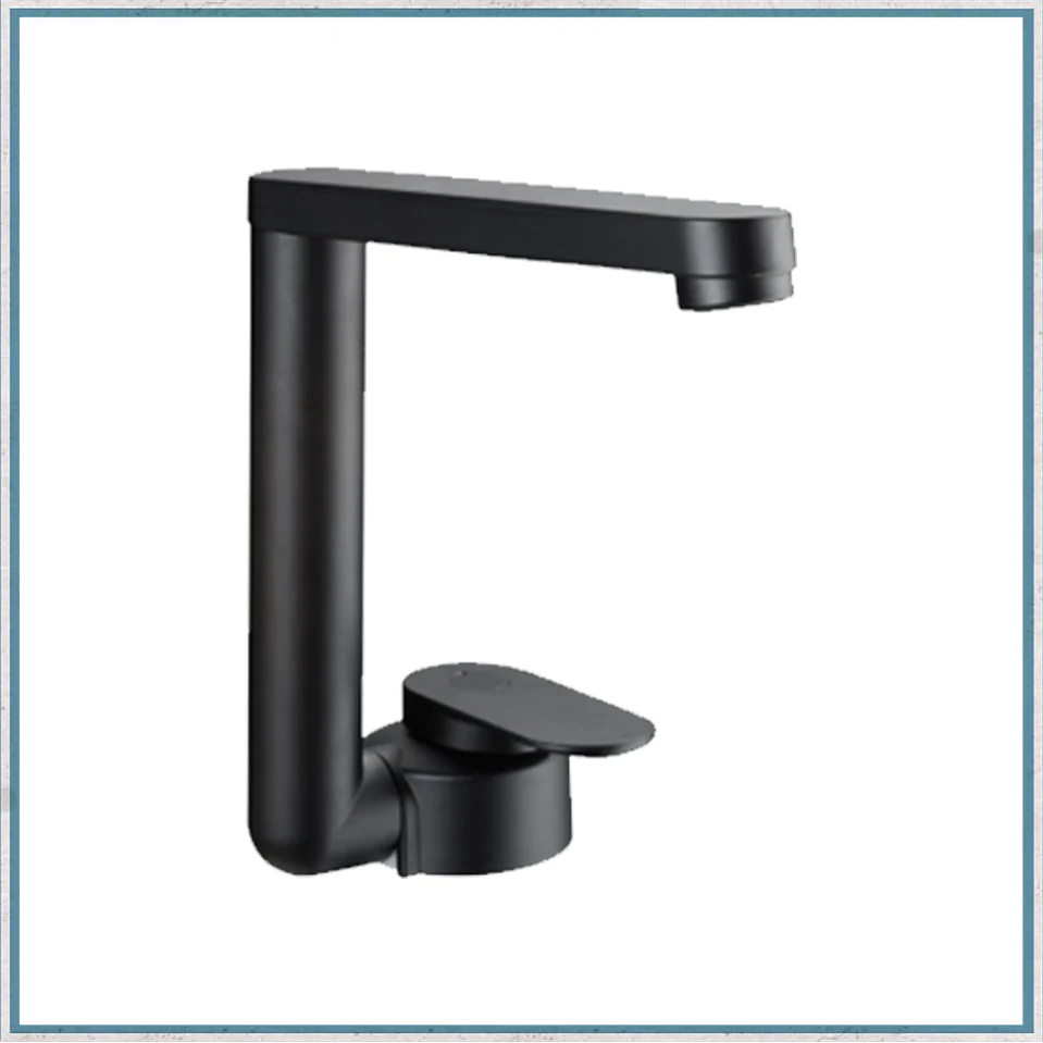 Reich Twister Mixer Tap - Matte Black / Chrome - Image 2