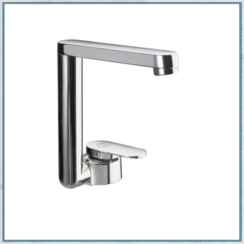 Reich Twister Mixer Tap - Matte Black / Chrome - Image 3