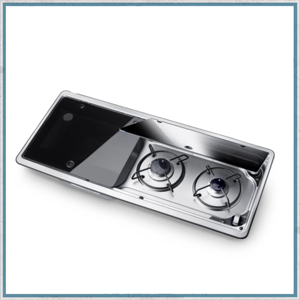 Smev 9722 - Dometic MO9722 Slimline Combination Hob and Sink with Ignition - Image 6