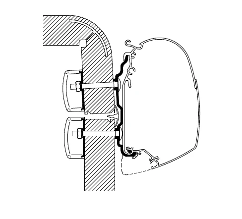 Thule Adapters for Wall Mounting - Manufacturer Specific - Image 6