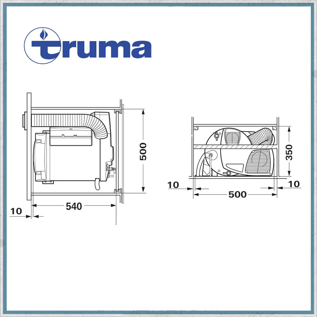 Truma Combi 4E Caravan Motorhome Water Boiler & Heater Kit - iNet X - Image 4