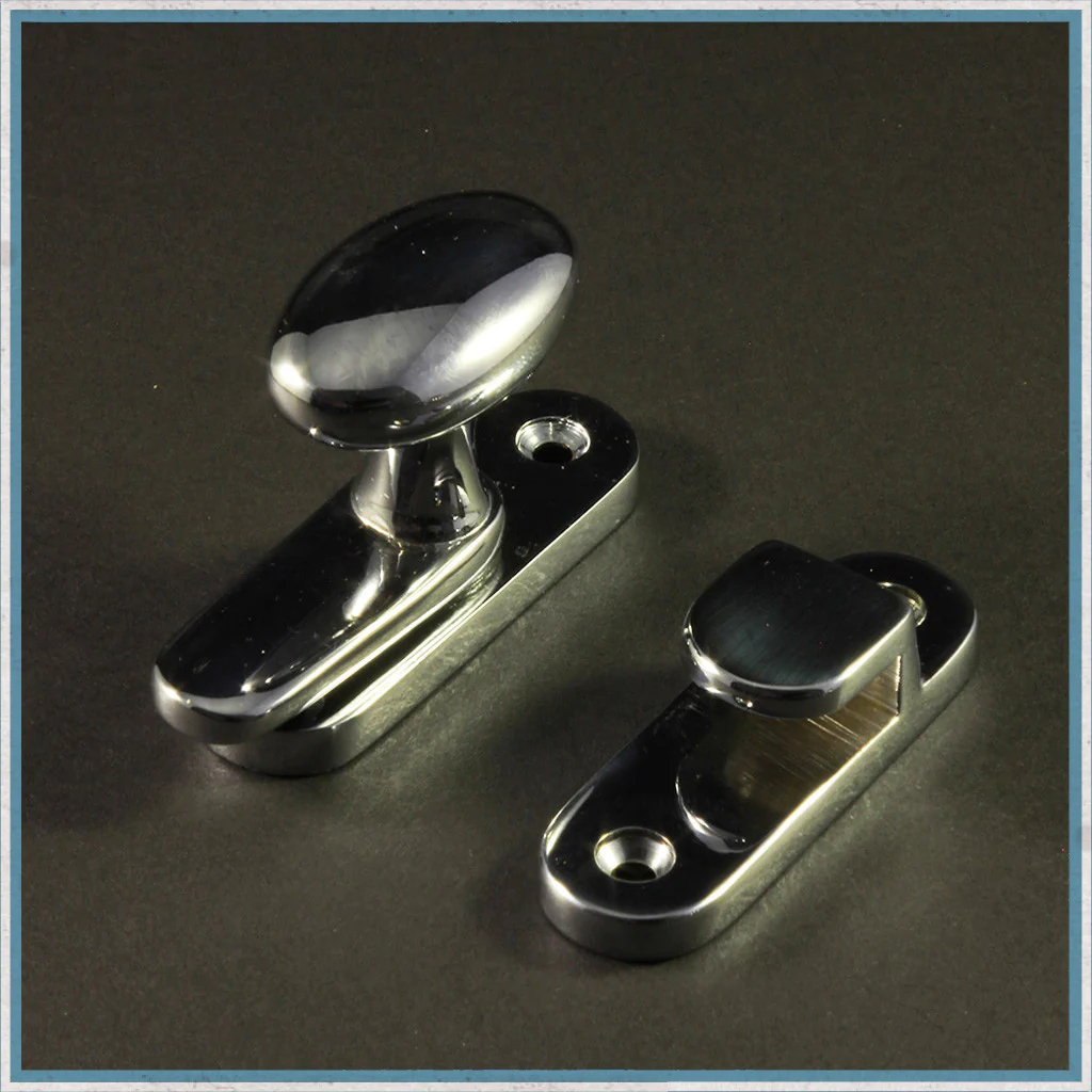Large Chrome plated showcase catch - Image 2