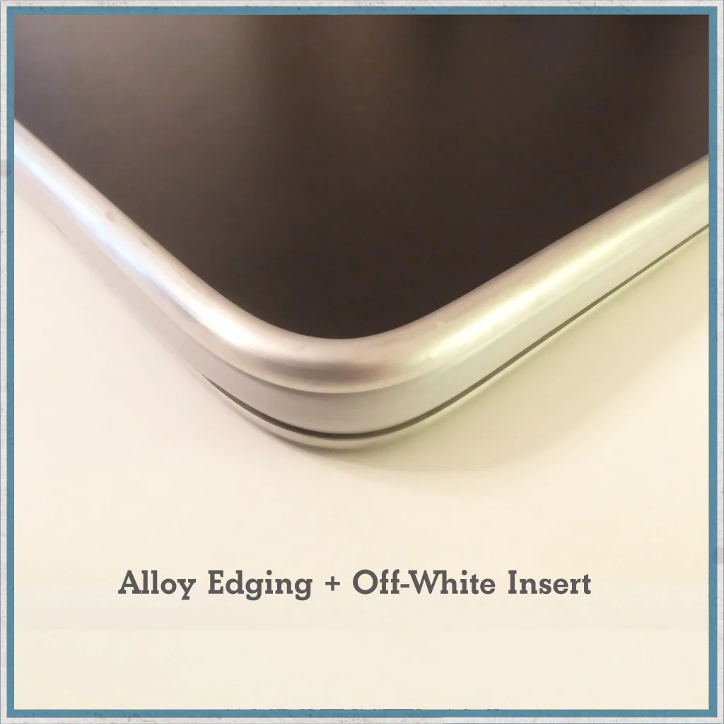 VW Devon aluminium table edge trim & colour insert - Image 8