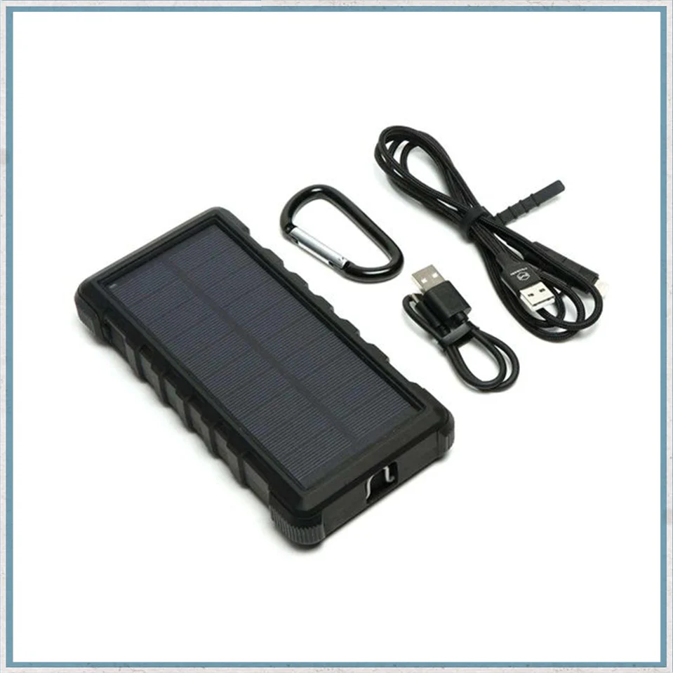Wolf Outdoors SPB-24 24000mh Solar Power Bank with Case - Image 3