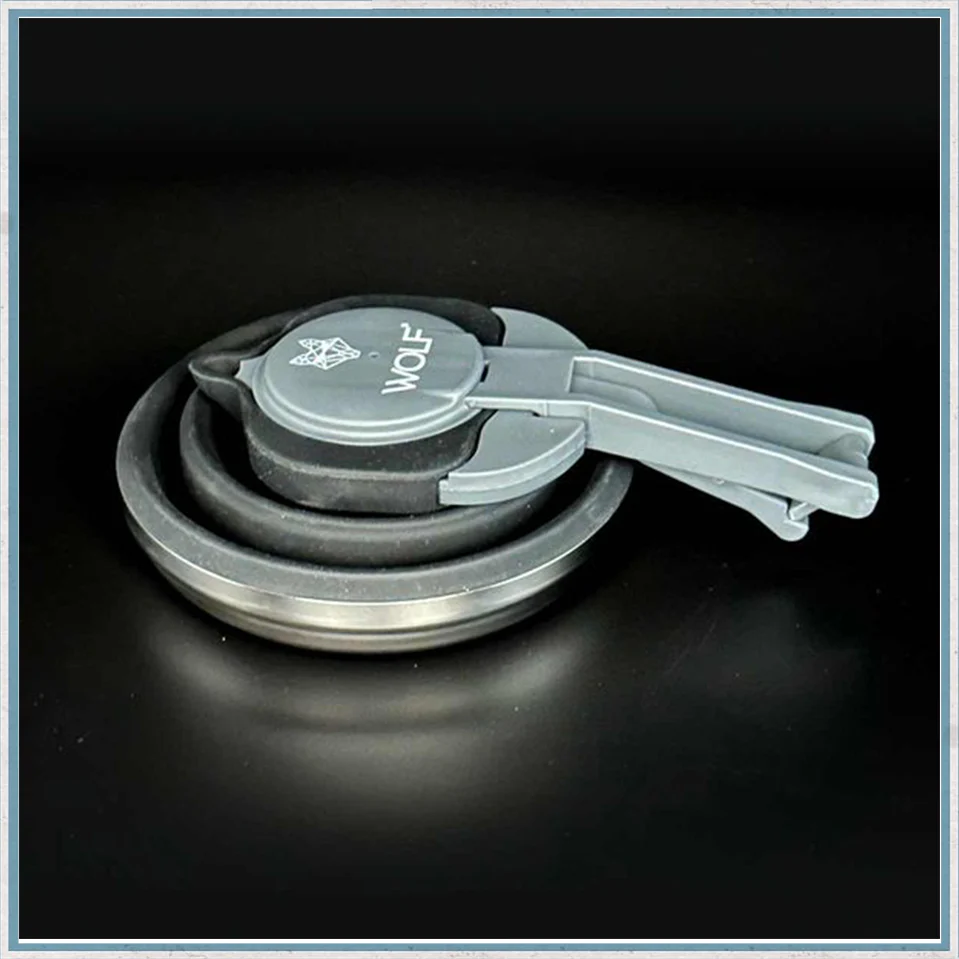 Wolf Outdoors Stainless Steel Base Silicone Collapsible Kettle 1.5L - Image 4